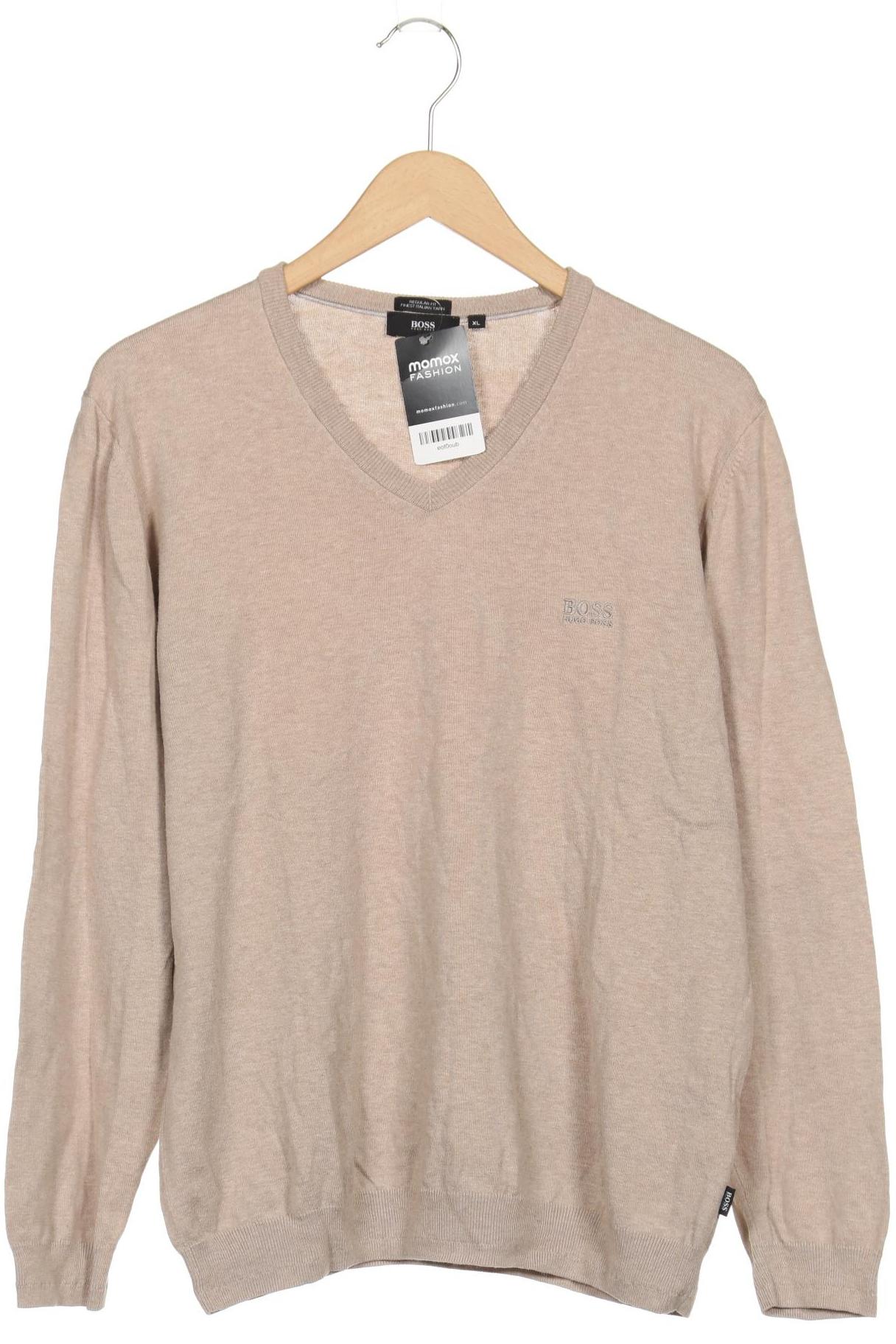 BOSS by Hugo Boss Herren Pullover, beige von BOSS by Hugo Boss