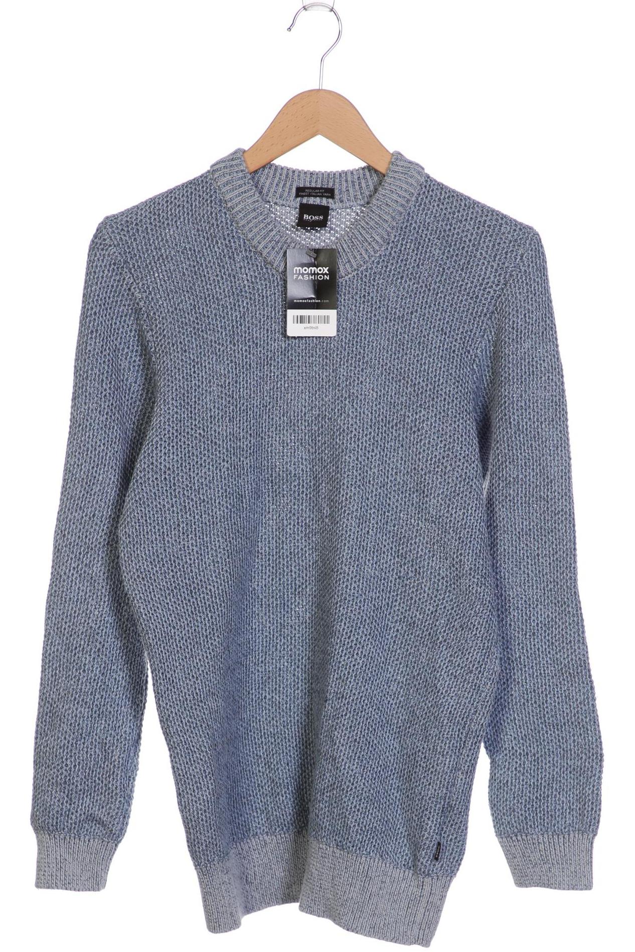 BOSS by Hugo Boss Herren Pullover, blau von BOSS by Hugo Boss