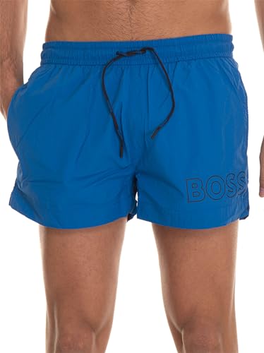 BOSS, Herren Badeshorts Mooneye, Medium Blue, L von BOSS