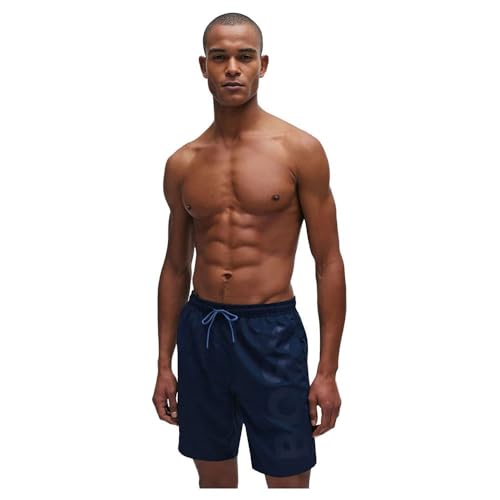 BOSS, Herren Badeshorts Orca, Navy, XL von BOSS