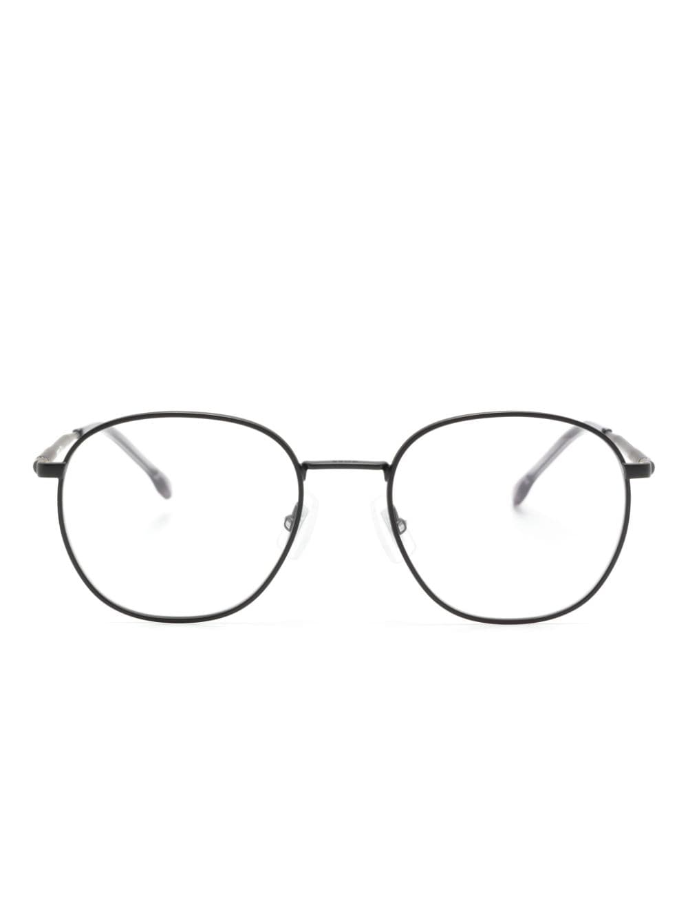 BOSS 1416 Brille mit rundem Gestell - Schwarz von BOSS