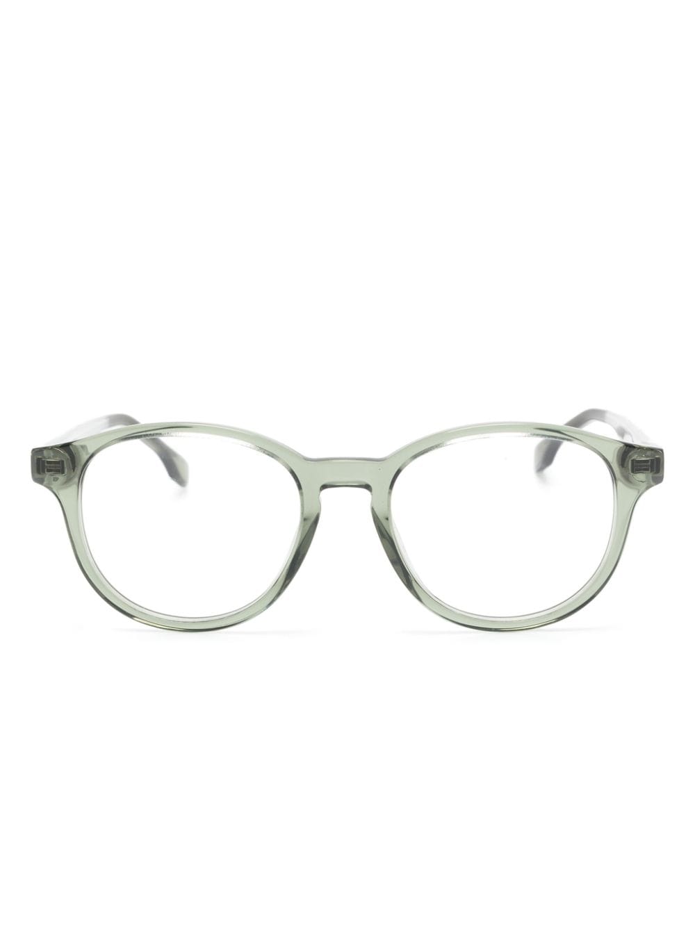 BOSS 1548 Brille mit rundem Gestell - Grün von BOSS