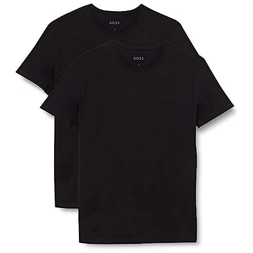 BOSS Hugo Herren Tshirtvn 2p Comforts 10243514 01 T-Shirt, Black001, L EU von HUGO BOSS