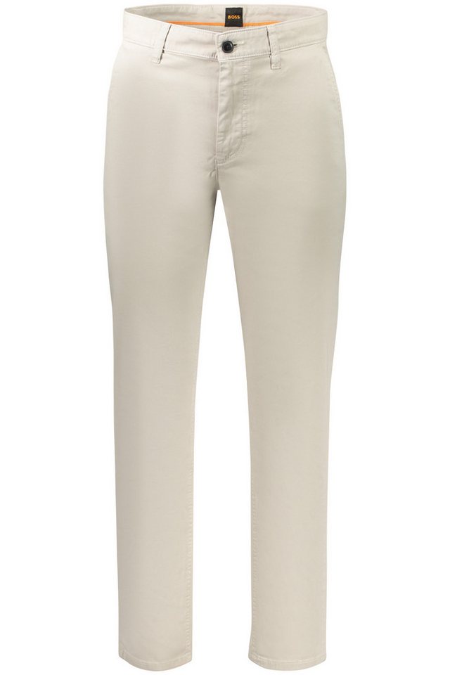 BOSS 5-Pocket-Hose Bequeme Herren Chino in Beige – Nachhaltige Baumwollhose mit Stil von BOSS
