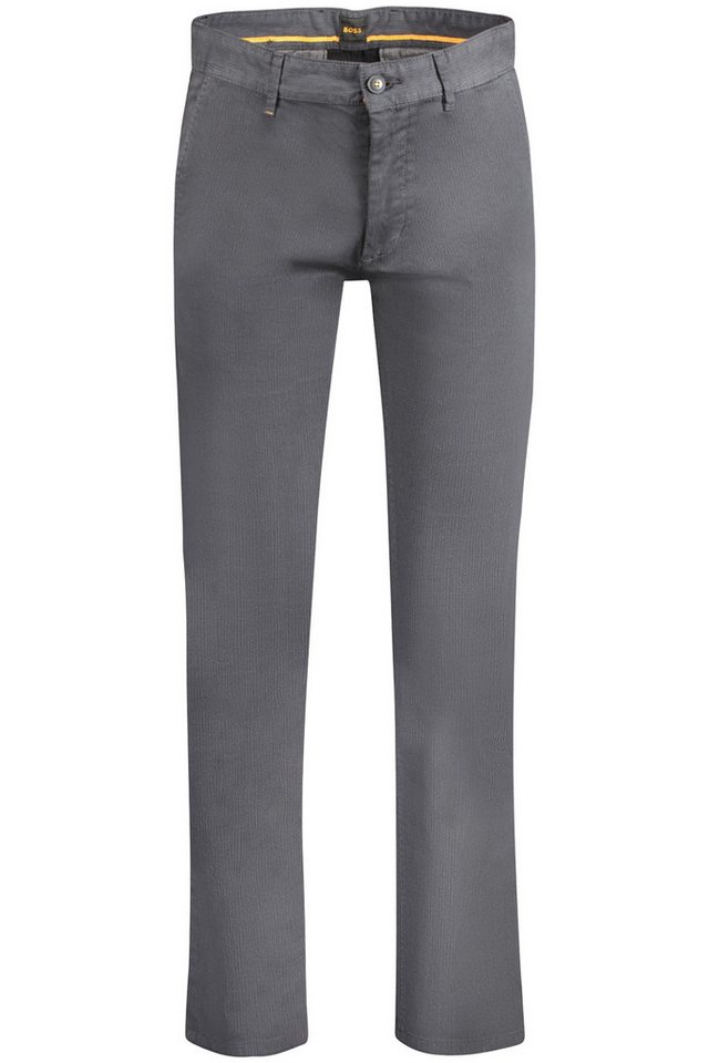 BOSS 5-Pocket-Hose Schwarze Herrenhose: Slim Fit aus regenerierter Baumwolle mit Logo BOSS 5-Pocket-Hose Schwarze Herrenhose: Slim Fit aus regenerierter Baumwolle mit Logo von BOSS