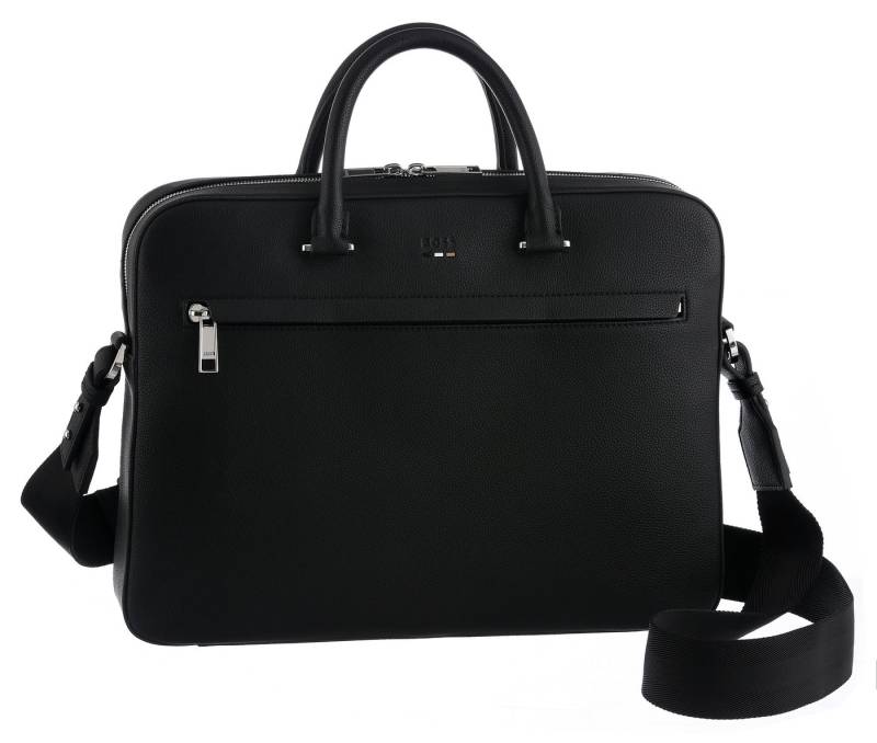 BOSS Aktentasche Ray S, Document-Bag, Messengerbag, Trolley-Aufsteck-System von BOSS