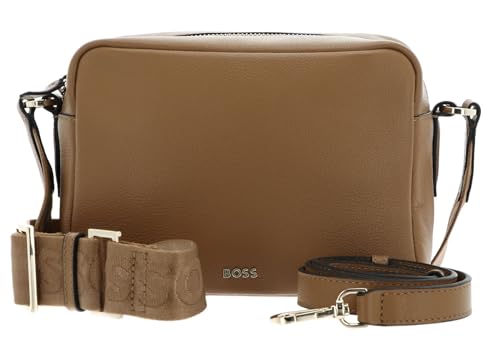 BOSS Women's Alyce Crossbody - Umhängetasche 20 cm medium beige BOSS Women's Alyce Crossbody - Umhängetasche 20 cm medium beige von BOSS