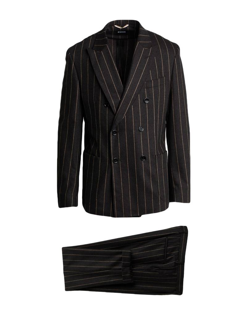 BOSS Anzug Herren Braungrau von BOSS