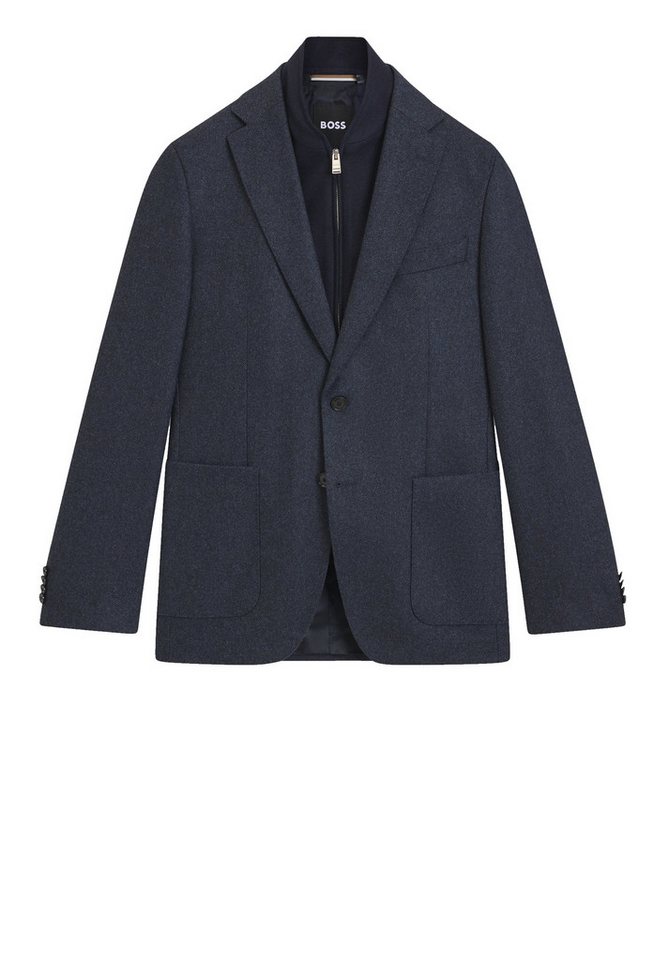 BOSS Anzugsakko mit integriertem Brusteinsatz (1-tlg) von BOSS
