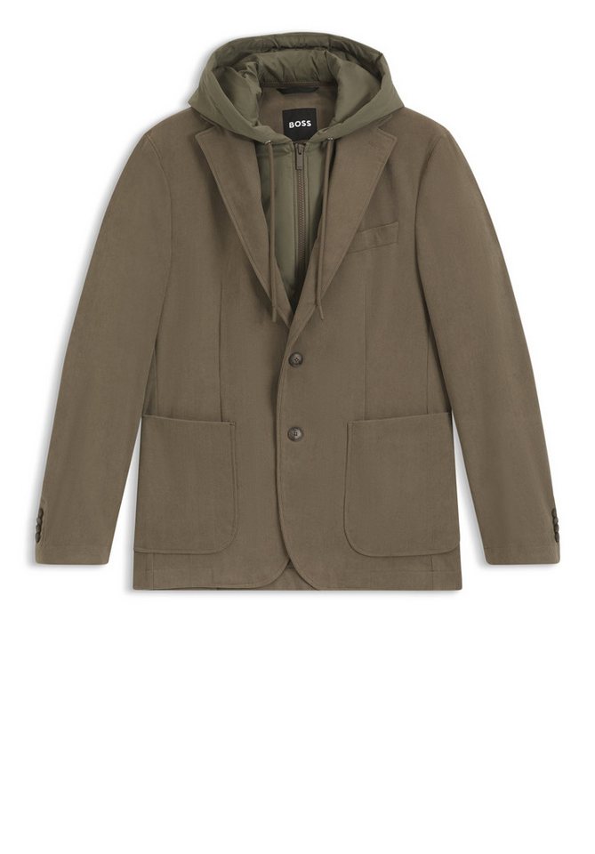 BOSS Anzugsakko mit integriertem Hoodie (1-tlg) von BOSS