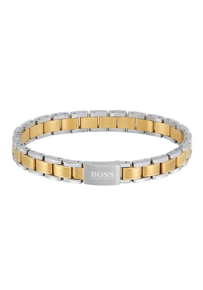 BOSS Armband Schmuck Edelstahl Armschmuck Gliederkette METAL LINK von BOSS