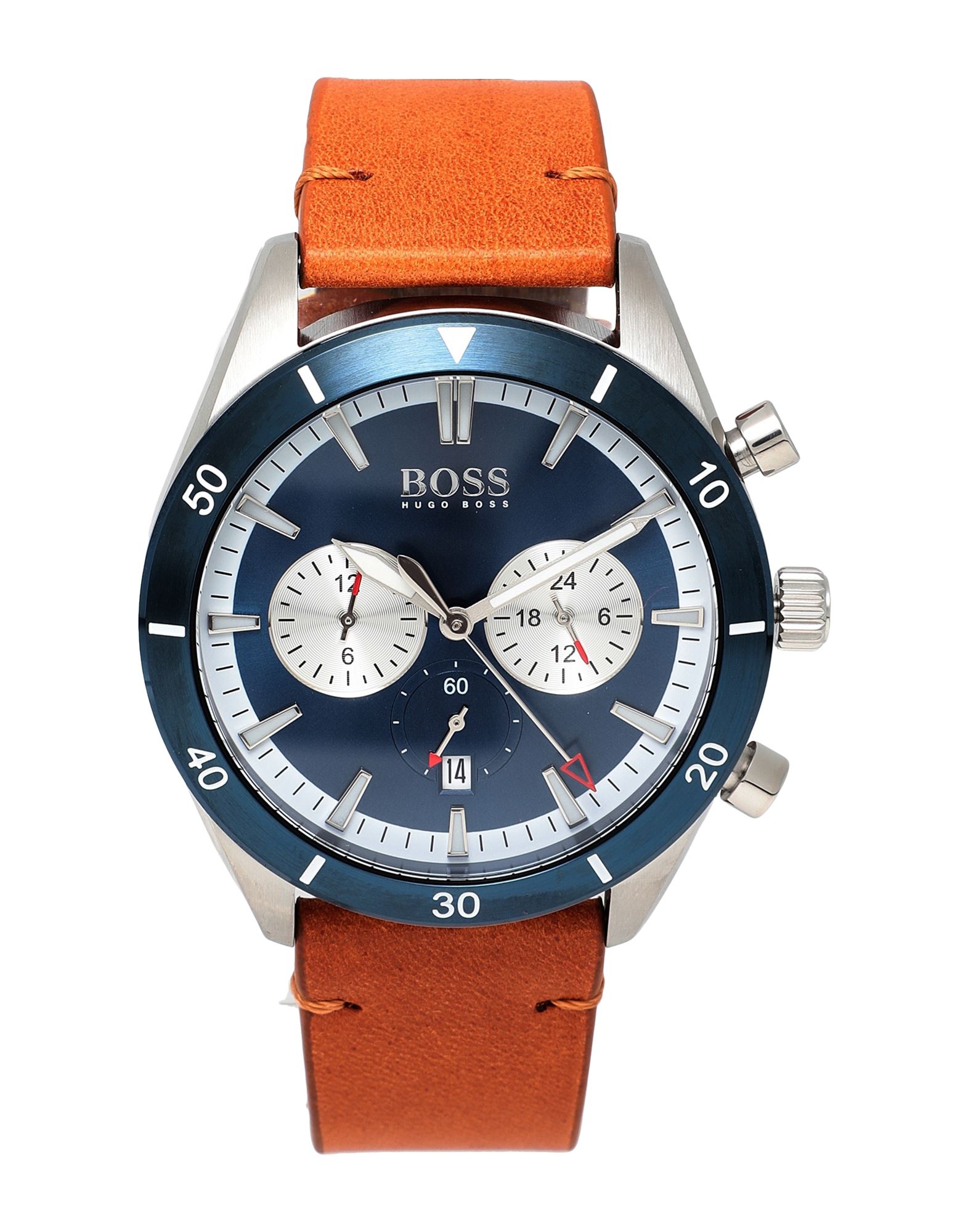 BOSS Armbanduhr Herren Lederfarben von BOSS