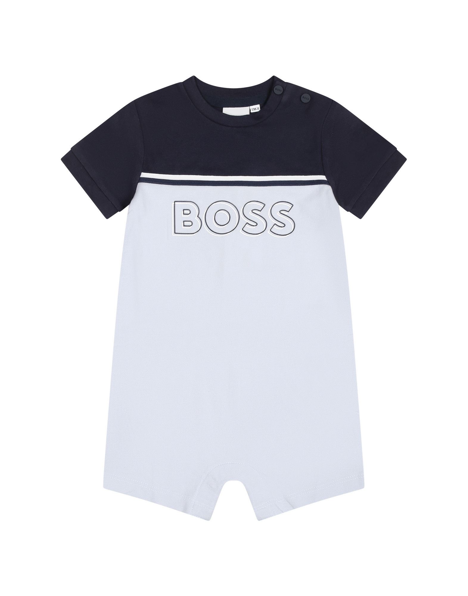 BOSS Babystrampler & -latzhosen Kinder Himmelblau von BOSS