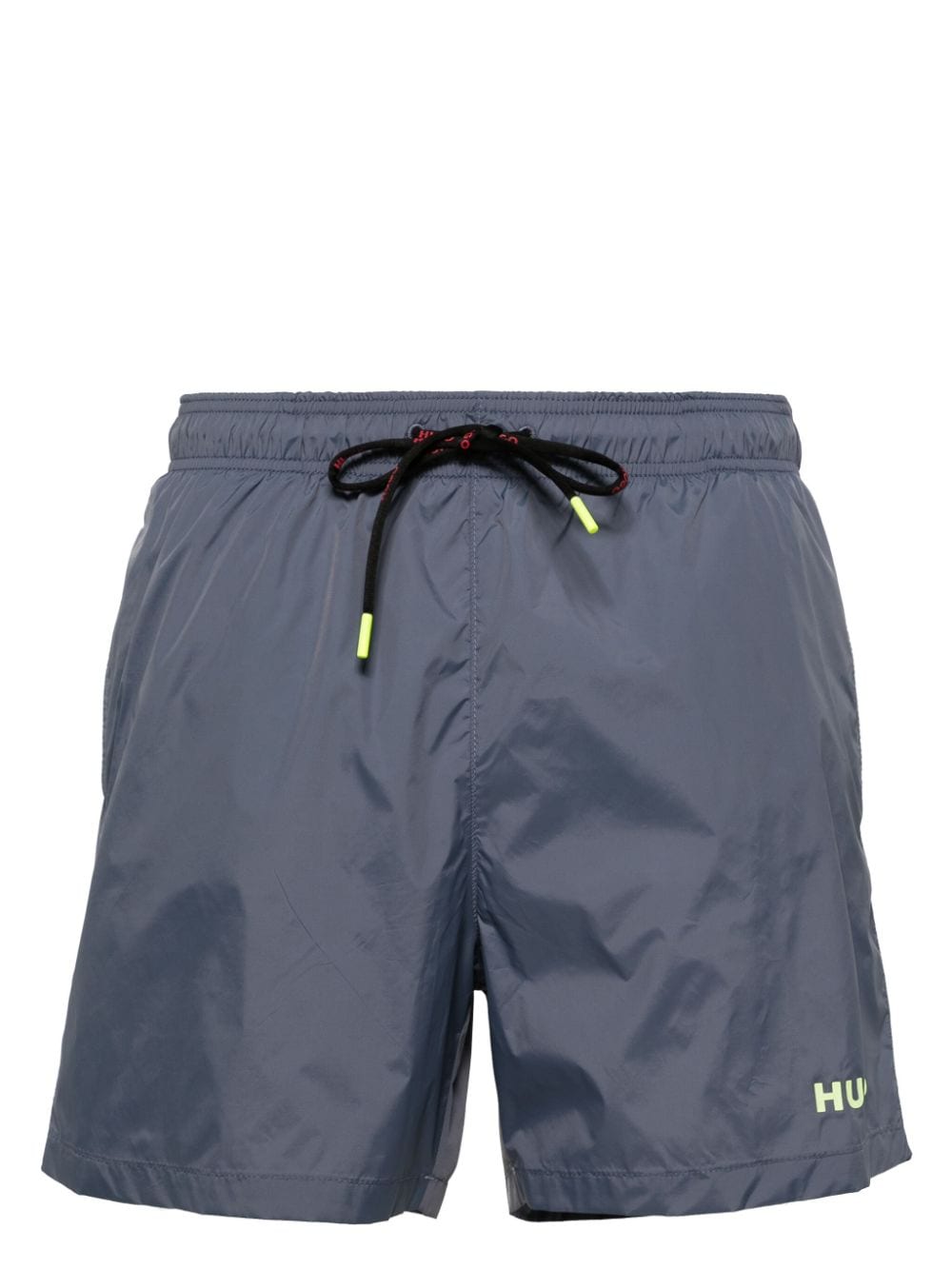 BOSS Badeshorts mit Logo-Print - Blau von BOSS