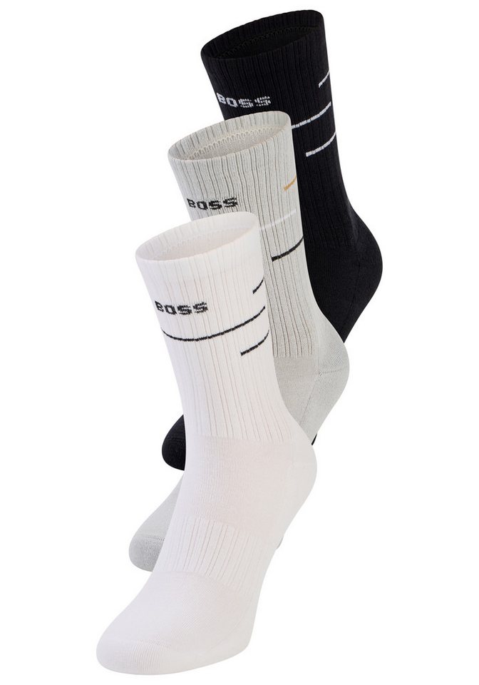 BOSS Basicsocken 3P QS Rib Line VB (3-Paar) von BOSS