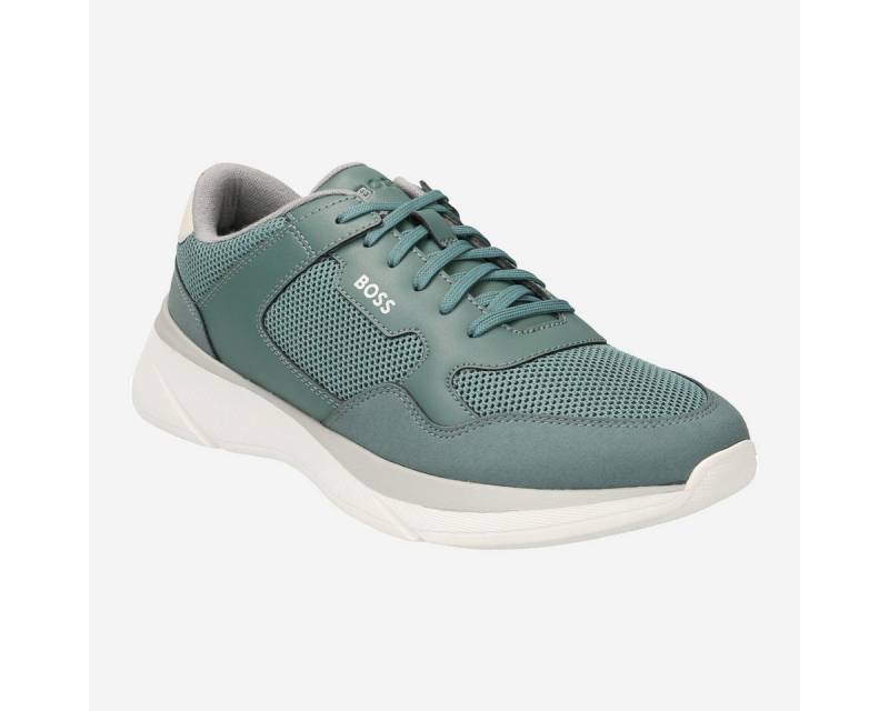 BOSS Boss 50474955 369 Dean_Runn_memx, Sneaker in Grün für Herren Sneaker von BOSS