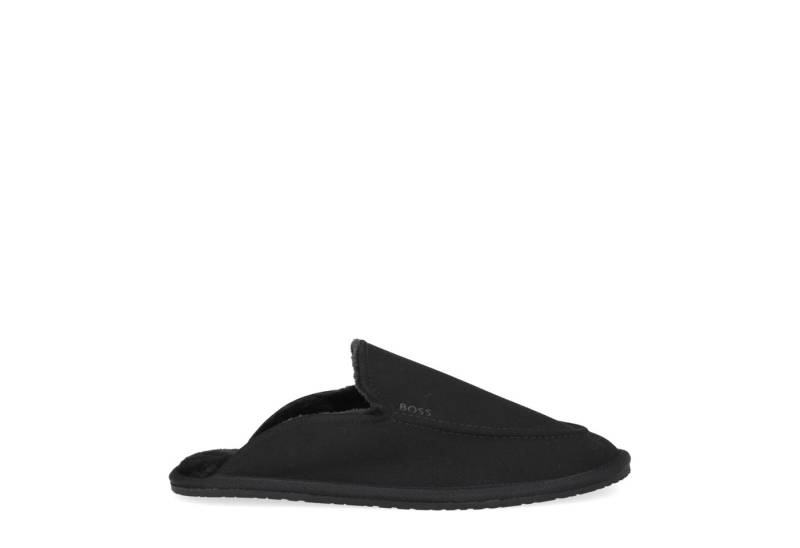 BOSS Boss Home_Mule, Hausschuhe, Schwarz, Herren Hausschuh von BOSS