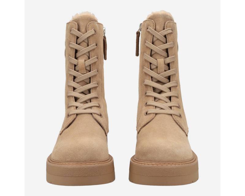 BOSS Boss Rebby_LUBootie, Boots, Warmfutter in Beige für Damen Stiefel von BOSS