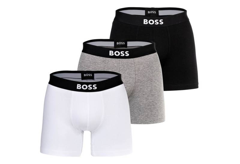 BOSS Boxer Herren Boxershort 3er Pack Baumwolle (Packung, 3er Pack) von BOSS