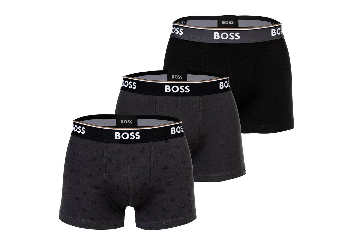 BOSS Boxer Herren Boxershort 3er Pack Baumwolle (Packung, 3er Pack) von BOSS