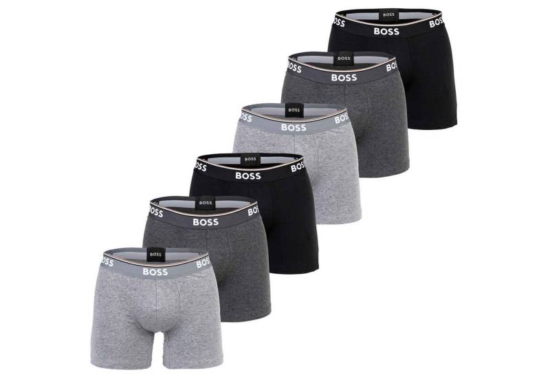 BOSS Boxer Herren Boxershort 6er Pack Baumwolle (Packung, 6er Pack) von BOSS