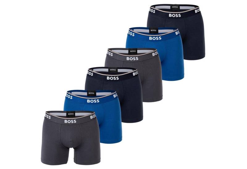 BOSS Boxer Herren Boxershort 6er Pack Baumwolle (Packung, 6er Pack) von BOSS