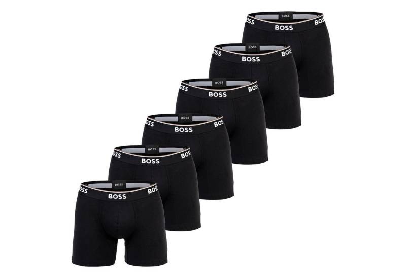 BOSS Boxer Herren Boxershort 6er Pack Baumwolle (Packung, 6er Pack) von BOSS