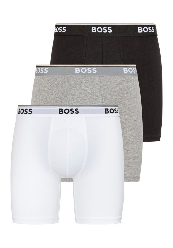 BOSS Boxershorts BoxerBrLong 3P Power von BOSS
