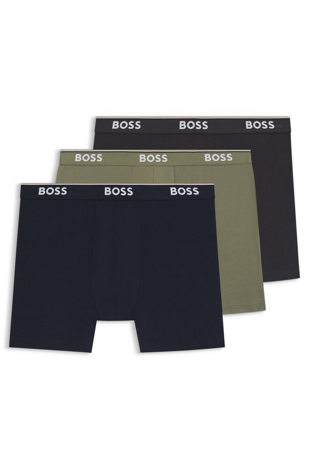 BOSS Boxershorts BoxerBrLong 3P Power BOSS Boxershorts BoxerBrLong 3P Power von BOSS