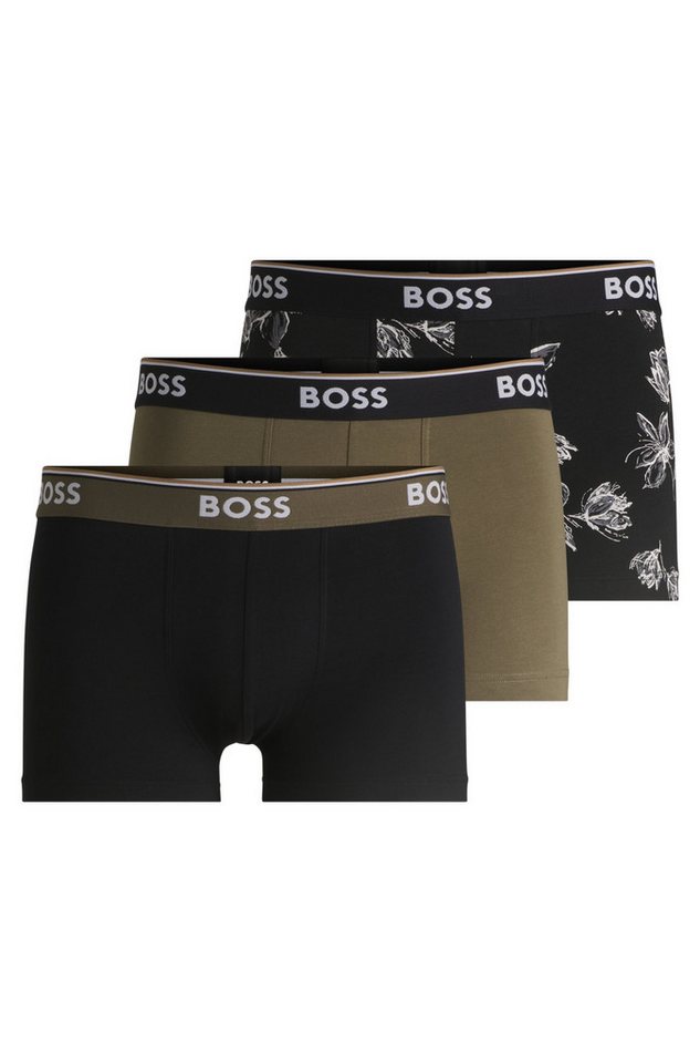 BOSS Boxershorts Trunk 3P Power Desig 10267410 BOSS Boxershorts Trunk 3P Power Desig 10267410 von BOSS