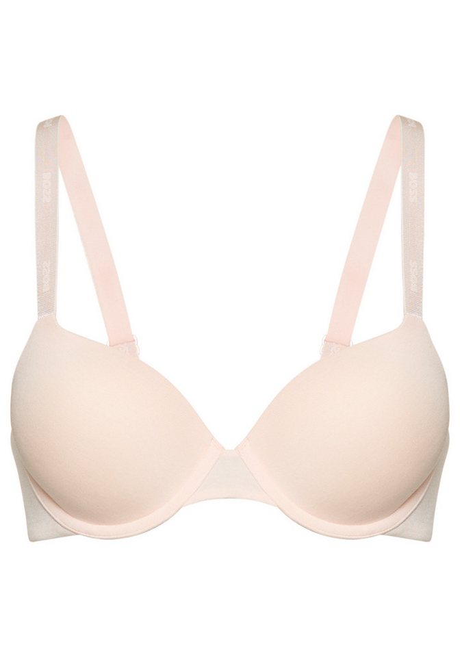 BOSS Bügel-BH UNDERWIRE BRA CI mit BOSS Schriftzug auf den Trägern von BOSS