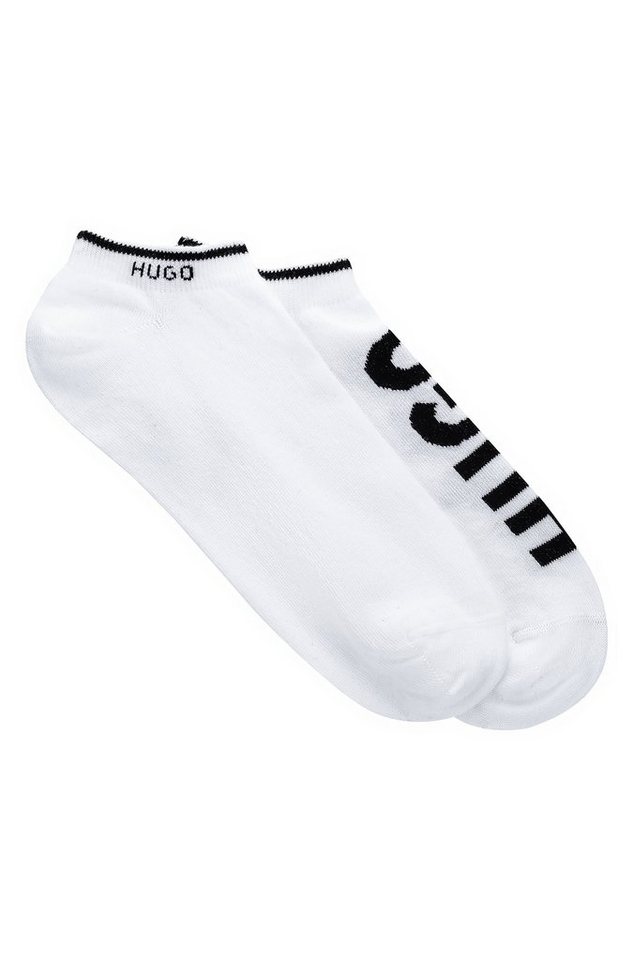 BOSS Businesssocken 2P AS Logo CC (Packung, 2-Paar, 2er Pack) mit großem HUGO Logo-Schriftzug von BOSS