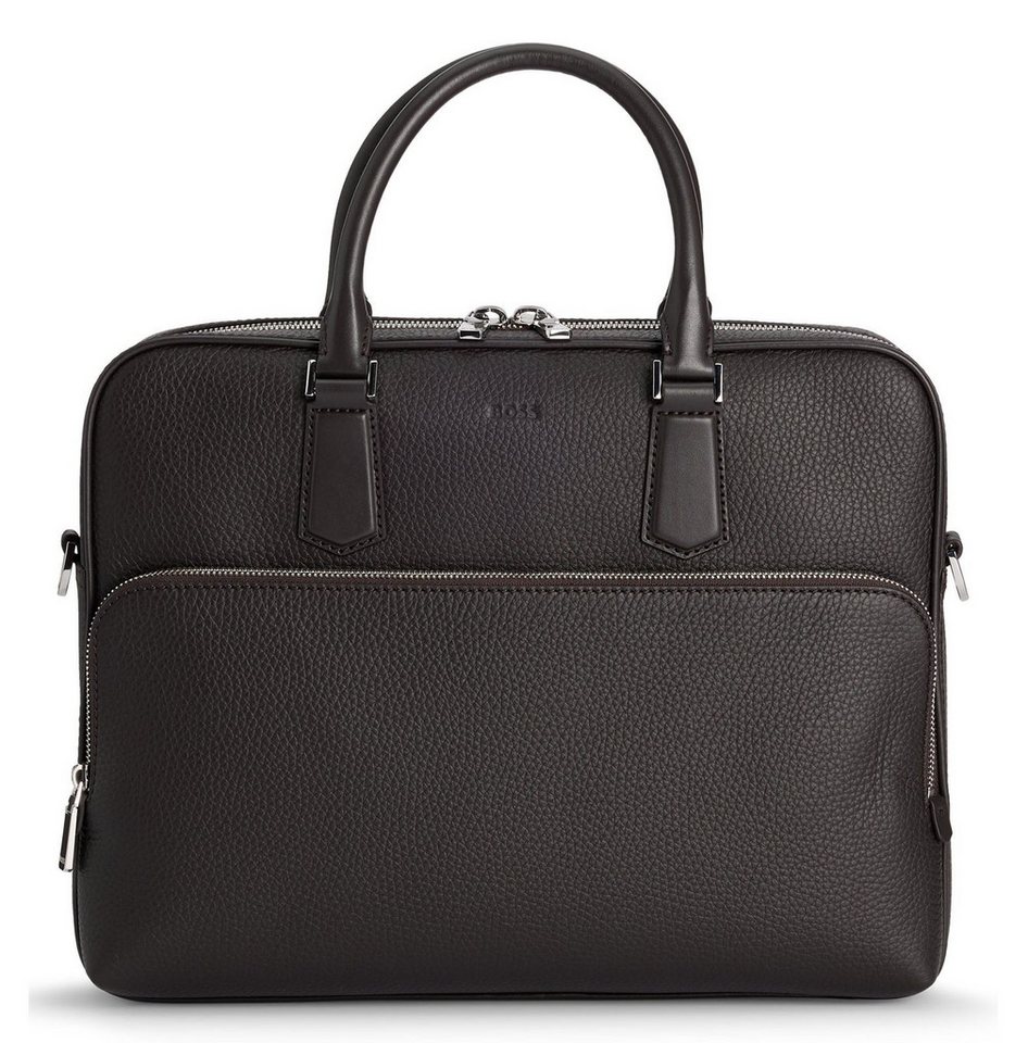 BOSS Businesstasche Document Case, aus echtem Rindsleder von BOSS