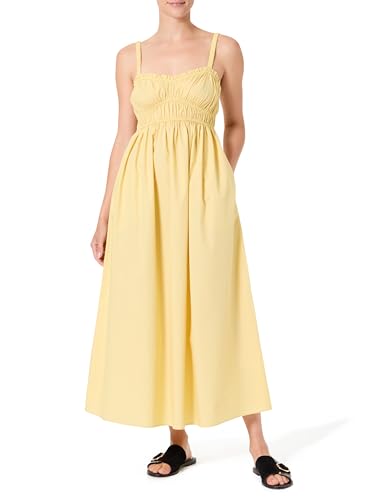 BOSS C_Dalza 10254946 01 Dress Bright Yellow736 46 von BOSS