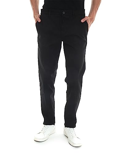 BOSS Herren Trousers Trousers Flat, Schwarz, 33W / 34L EU von BOSS