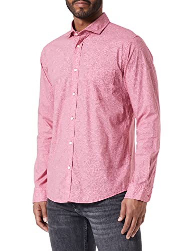 BOSS Casual Herren Hemd Mypop Rot X-Large von BOSS