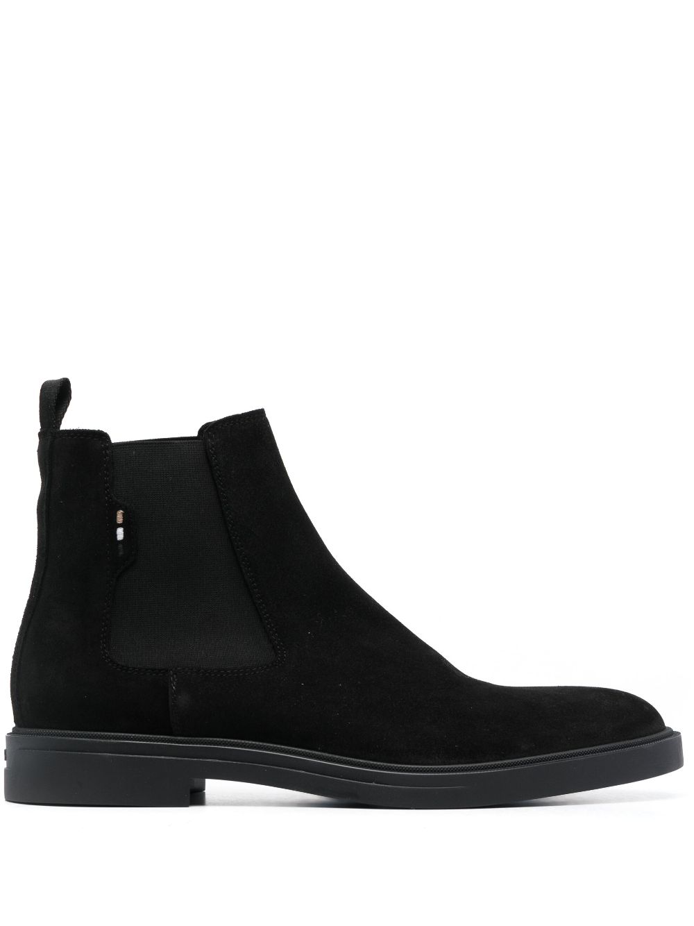 BOSS Chelsea-Boots aus Wildleder - Schwarz von BOSS