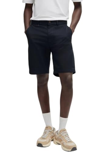 BOSS Chino-Slim-Shorts 10270650 01 Dark Blue404 30 von BOSS