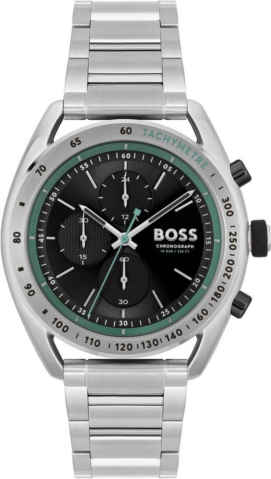 BOSS Chronograph CENTER COURT, 1514023, Quarzuhr, Herrenuhr, Armbanduhr, Stoppfunktion von BOSS