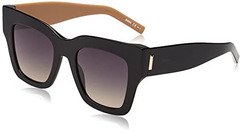 BOSS Damen 1386/S Sonnenbrille, Schwarz Mehrfarbig, 62 von HUGO BOSS