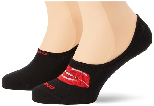 BOSS Damen 2P LC LIPS CC W, Black1, 39-42 EU von BOSS