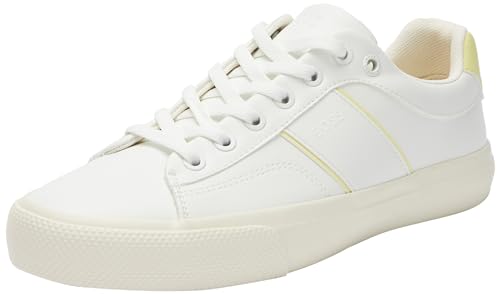 BOSS Damen Aiden_Tenn_flppW Sneaker, Open White170, 42 EU von BOSS