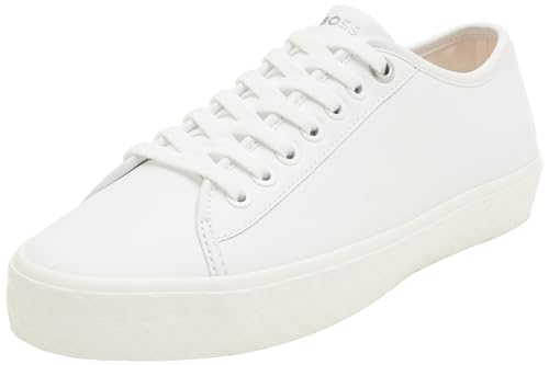 BOSS Damen AidenLM_Tenn_FL Sneaker, White, 38 EU von BOSS