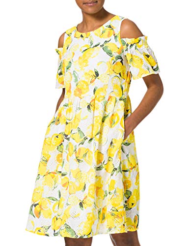 BOSS Damen Alemy1 Kleid, Mehrfarbig (Open Miscellaneous 997), 38 von BOSS