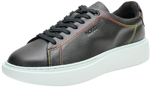 BOSS Damen Amber_Runn_ddst Sneaker, Black, 37 EU von BOSS