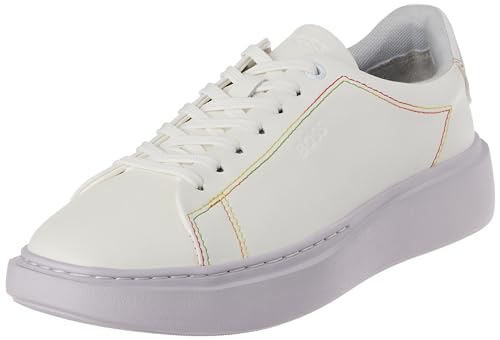 BOSS Damen Amber_Runn_ddst Sneaker, Open White, 36 EU von BOSS