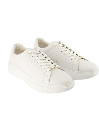 BOSS Damen Amber_Tenn_hflt Sneaker, White, 40 EU von BOSS