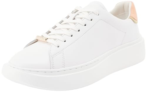 BOSS Damen Amber_Tenn_ltsd Sneaker, Open White160, 41 EU von BOSS