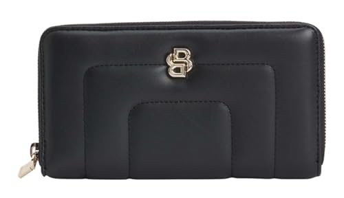 BOSS Damen B_ICON 10263174 01 Zip_Around_Wallet, Black1 von BOSS