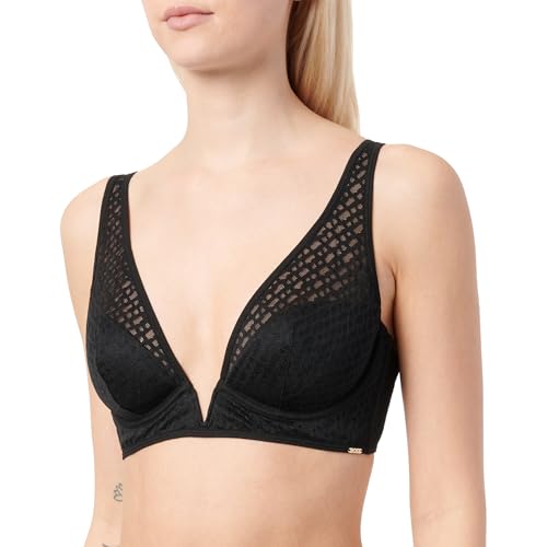 BOSS Damen B Lace Triangle, Black1, 70C EU von BOSS